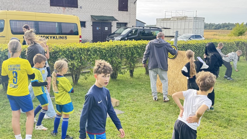 Sporto šventė Rudiliuose